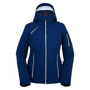 Spyder Women’s Schatzi GTX Infinium Ski Jacket Abyss Blue Size 10 NWT Gore-Tex